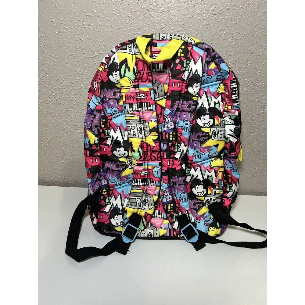Disney Artist Series Retro Graffiti Mickey Mouse Backpack by Rafael Faria